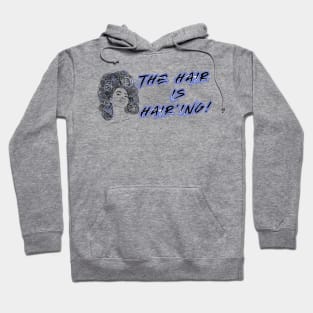 The Hair is Hair’ing! (Purple Print) Hoodie